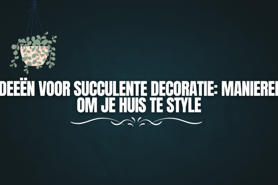 Succulent decor ideas