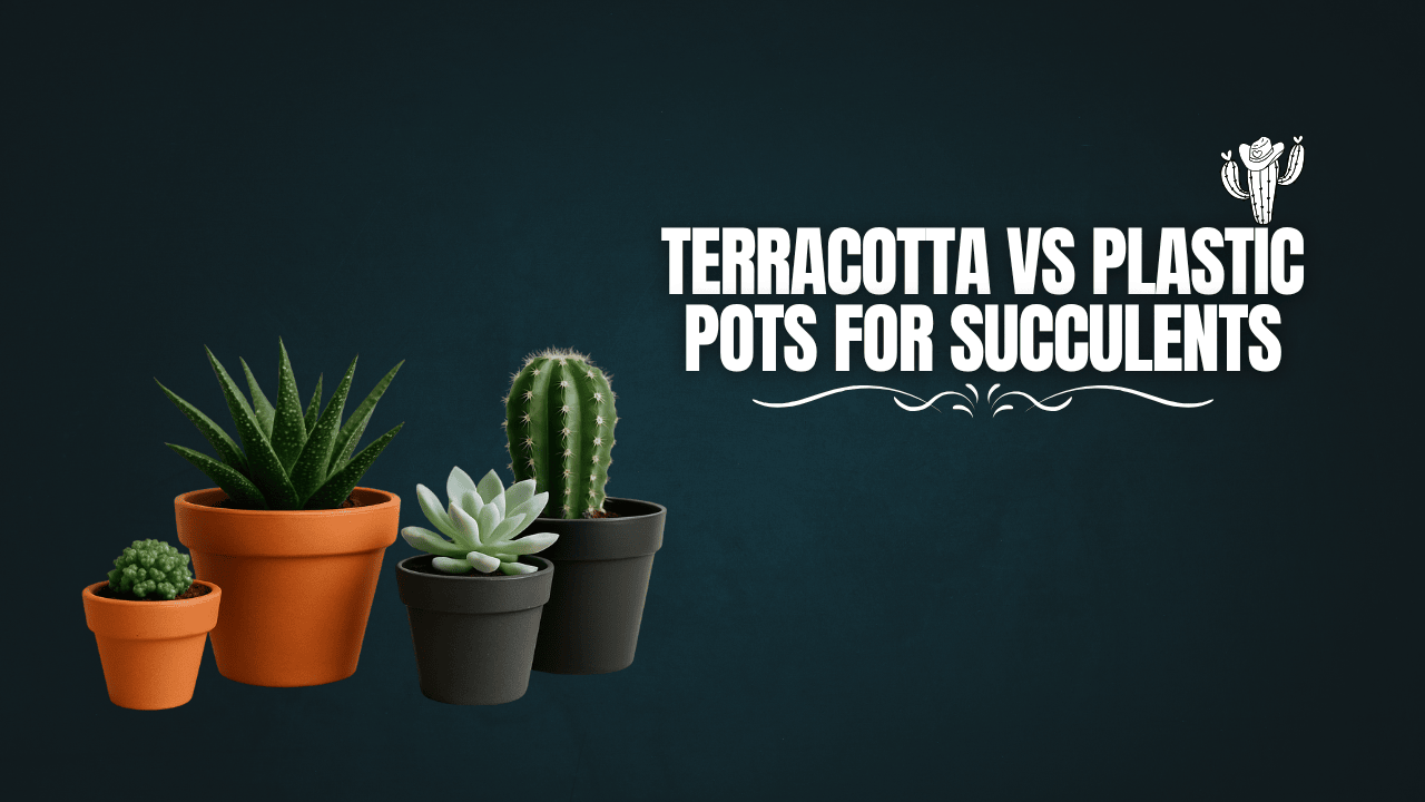 Terracotta vs Plastic Pots for Succulents: The Ultimate Guide