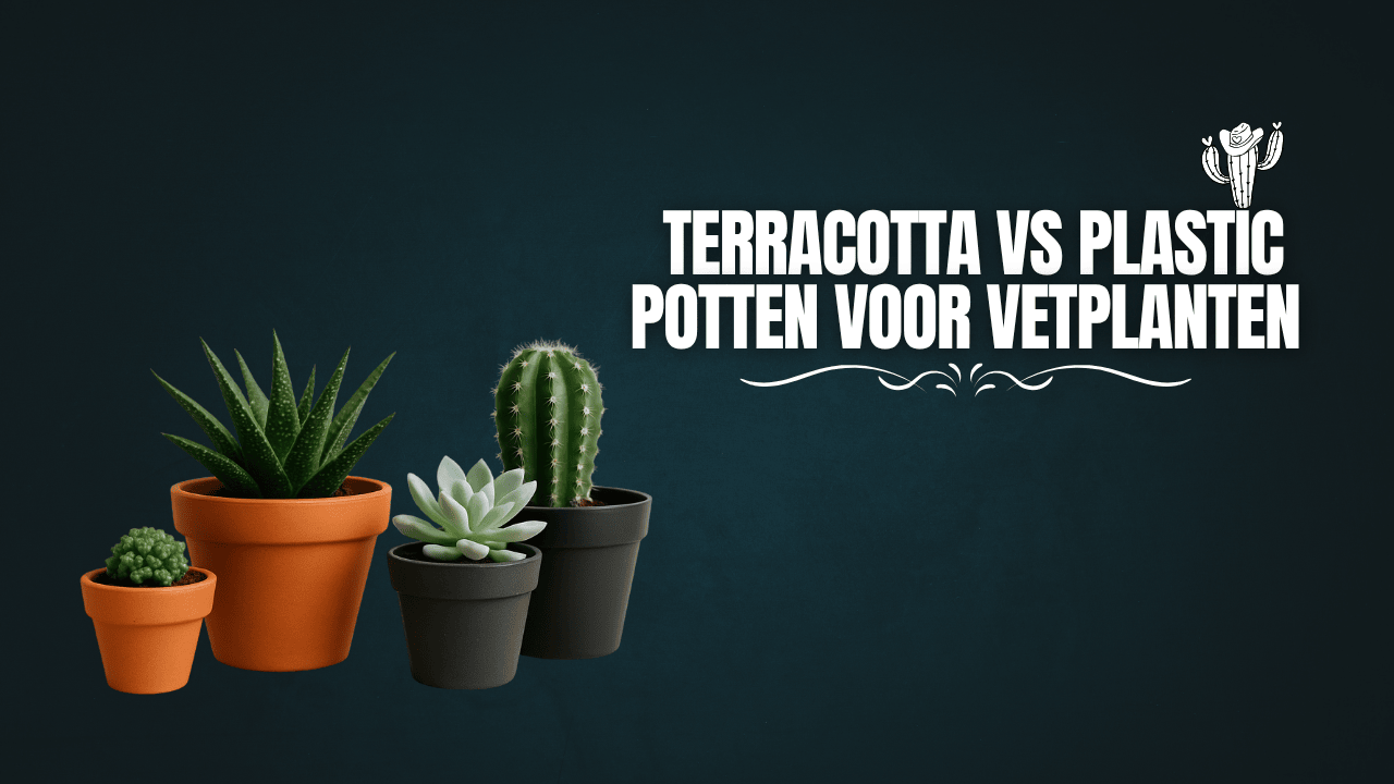 Terracotta vs Plastic Potten voor Vetplanten: De Ultieme Gids