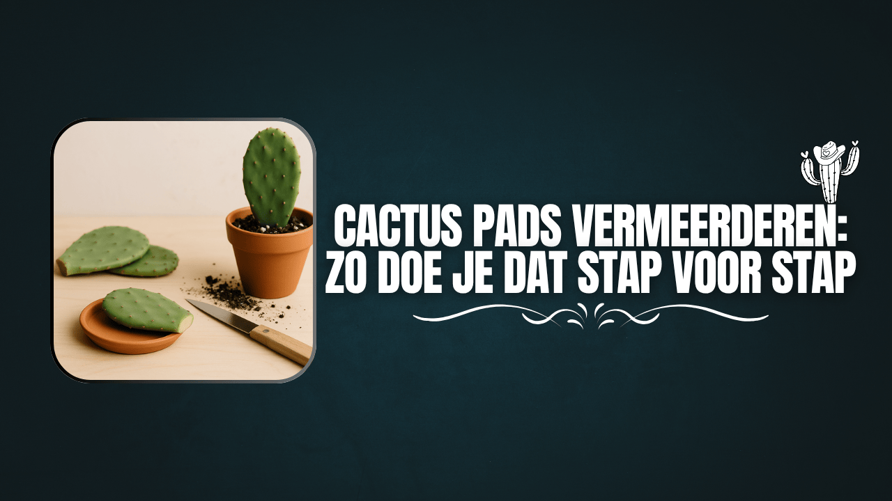 Cactus Pads Vermeerderen: Zo Doe Je Dat Stap voor Stap