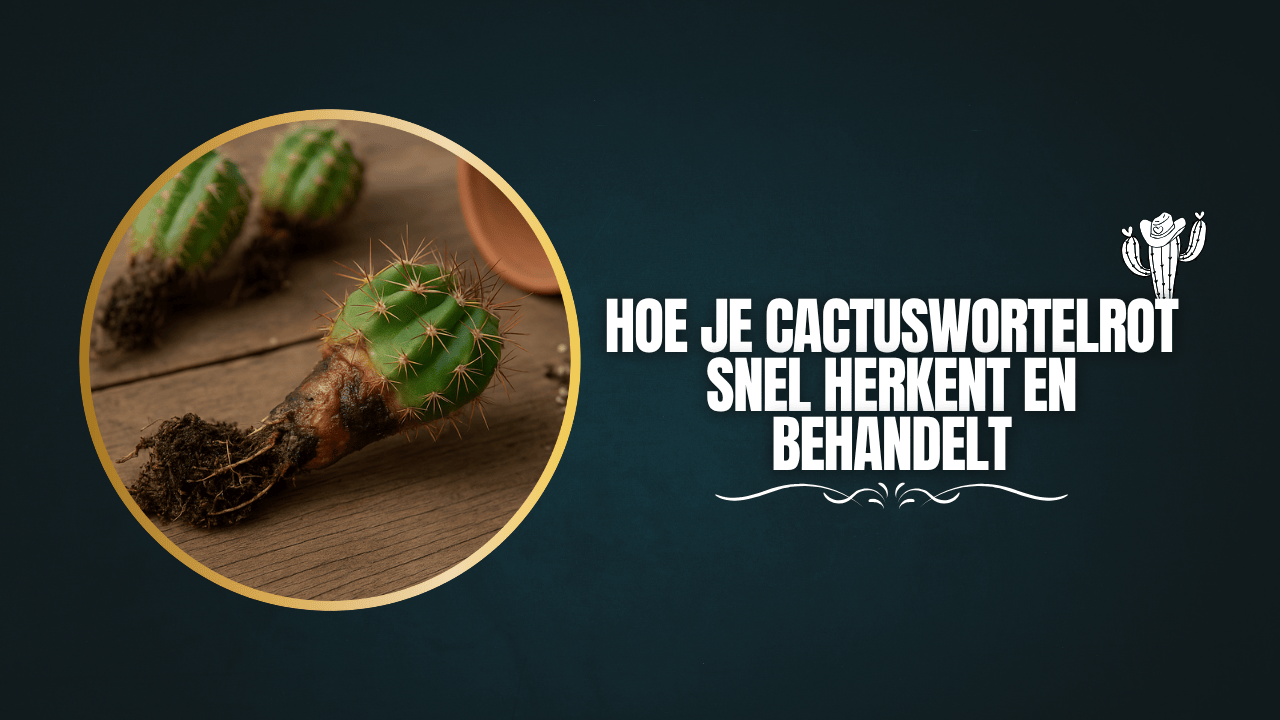 Hoe je cactuswortelrot snel herkent en behandelt
