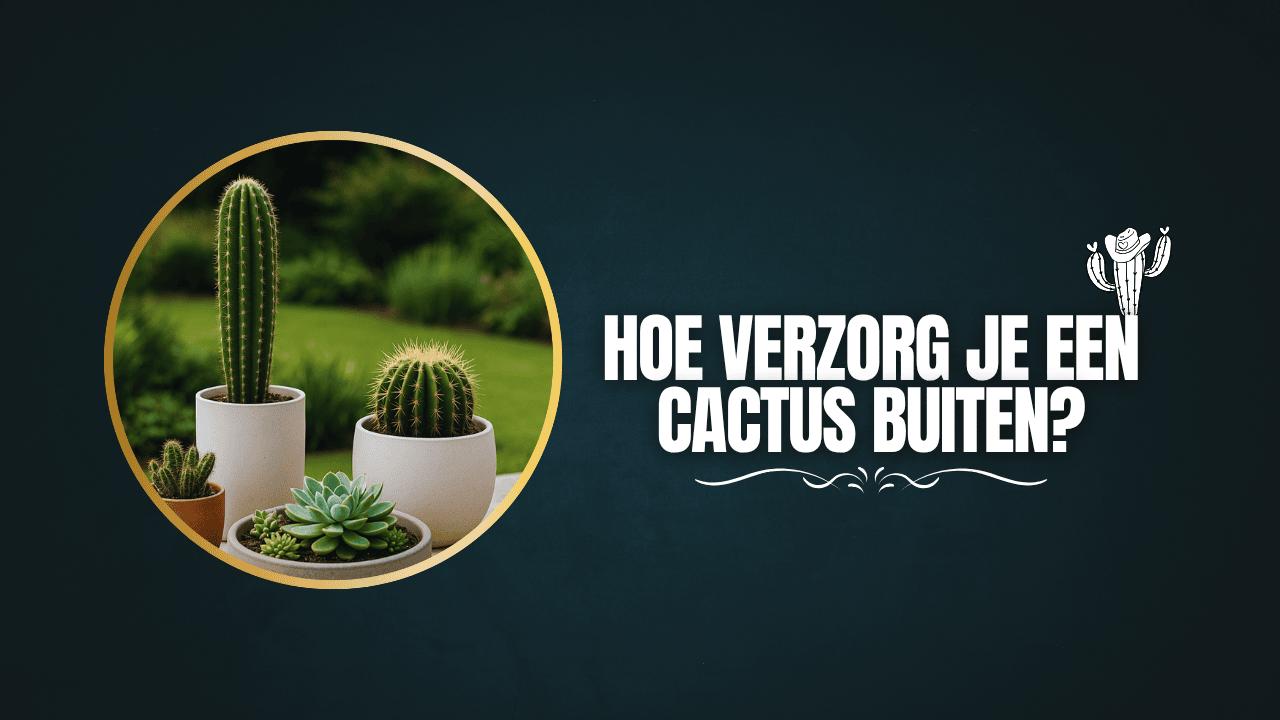 Cactusverzorging buiten : Hoe verzorg je een cactus buiten?