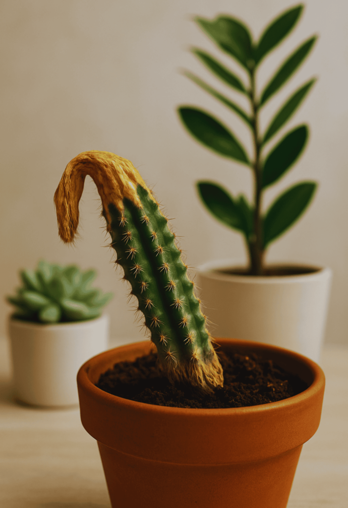 Waarom gaat mijn cactus dood?