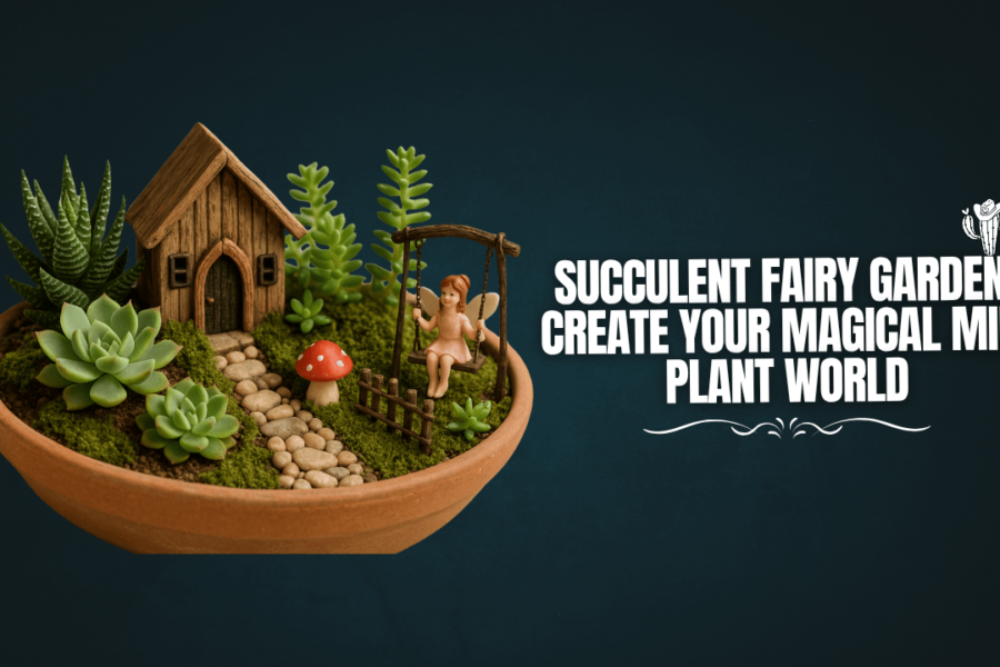 Succulent Fairy Garden