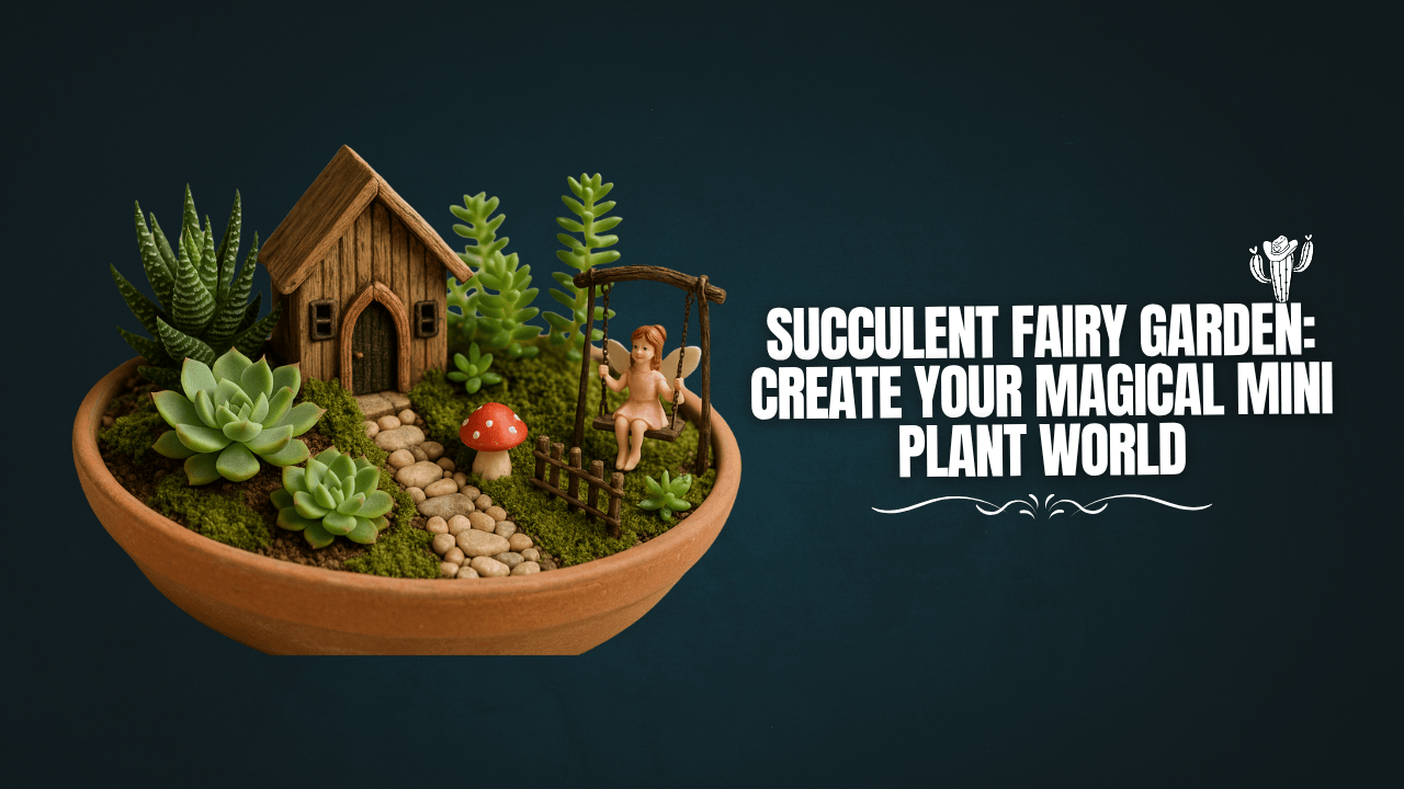 Succulent Fairy Garden: Create Your Magical Mini Plant World