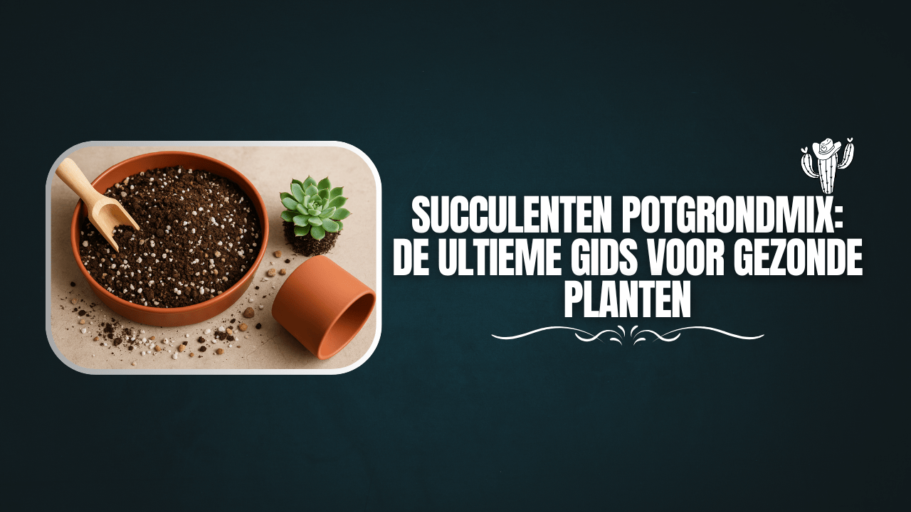 Succulenten Potgrondmix: De Ultieme Gids voor Gezonde Planten