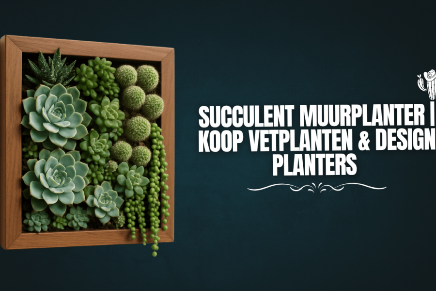 Succulent Muurplanter