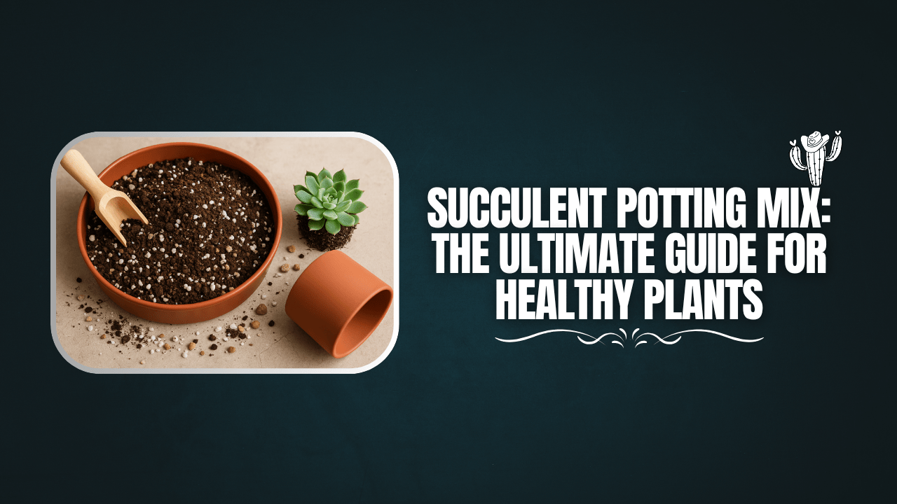 Succulent Potting Mix: The Ultimate Guide for Healthy Plants