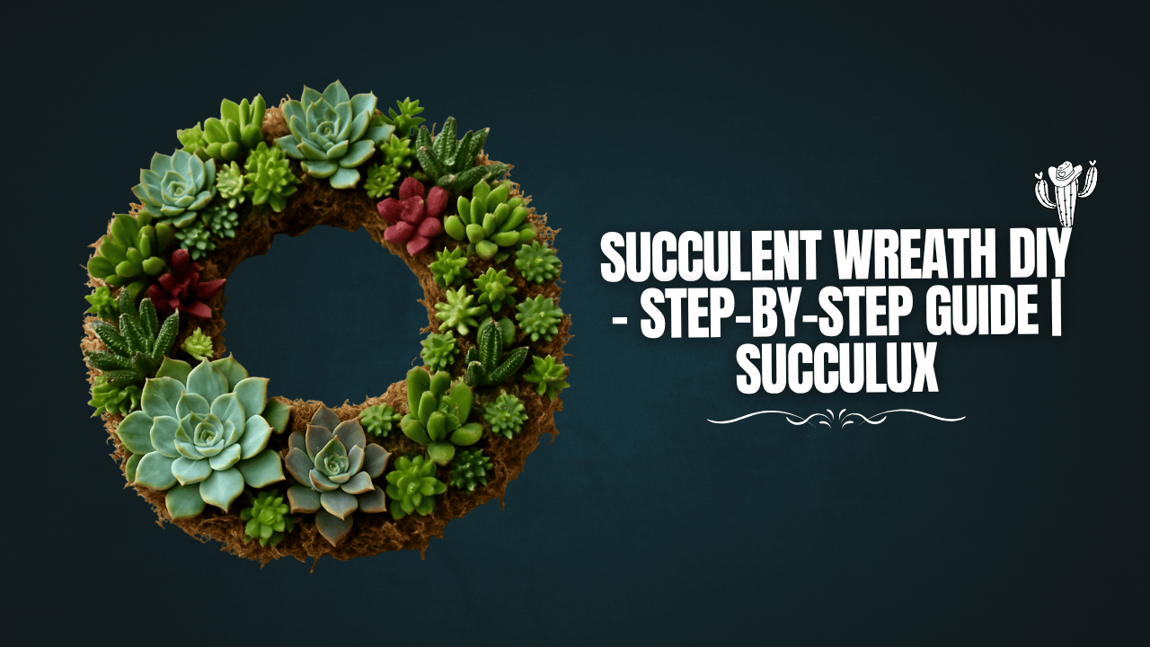 Succulent Wreath DIY – Step-by-Step Guide | Succulux
