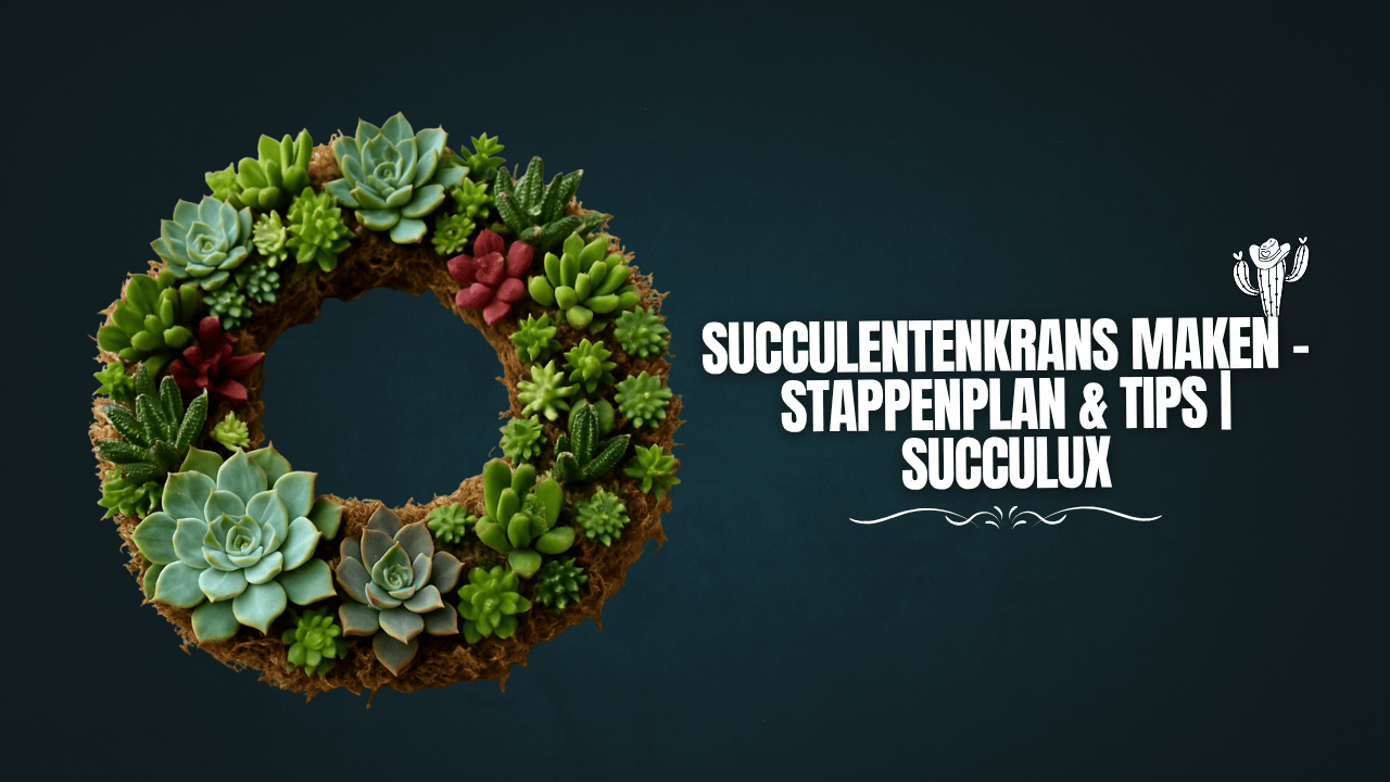 Succulentenkrans Maken – Stappenplan & Tips | Succulux