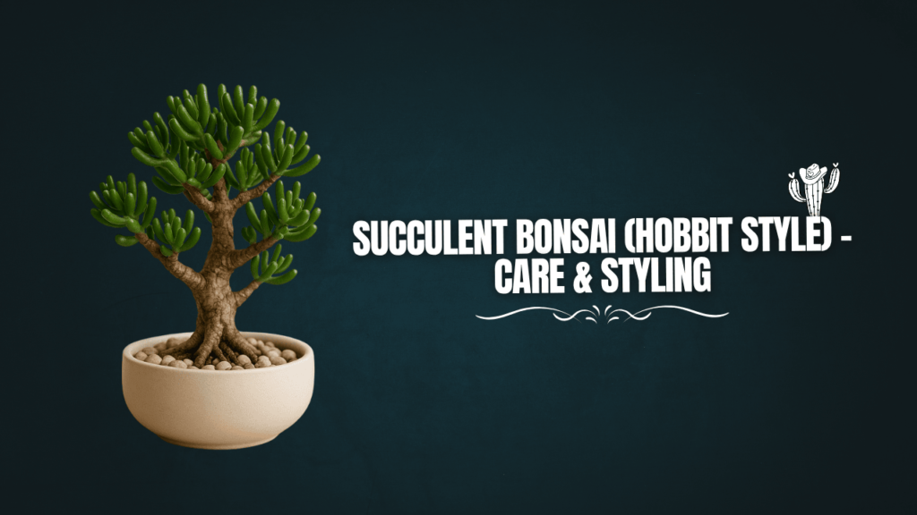 Succulent Bonsai (Hobbit Style)
