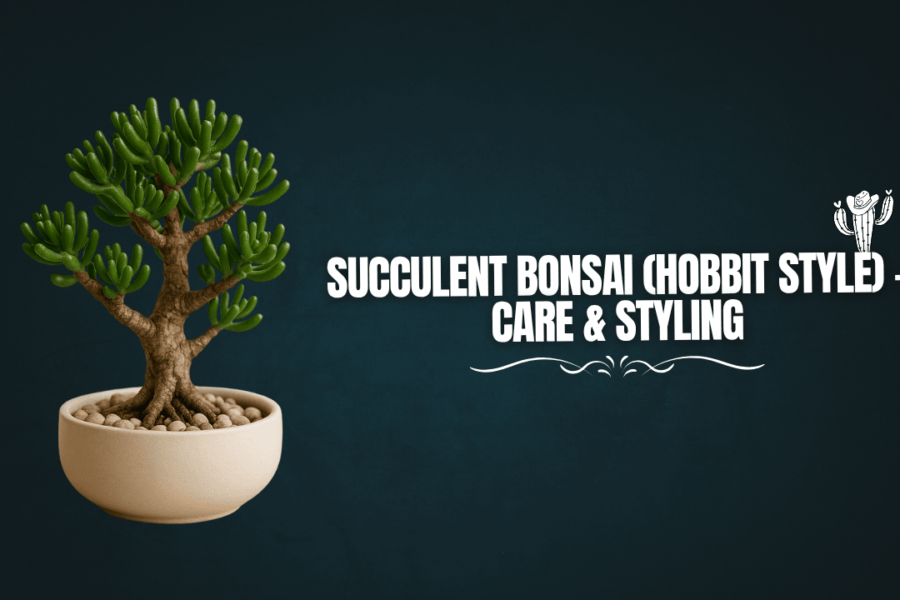 Succulent Bonsai (Hobbit Style)