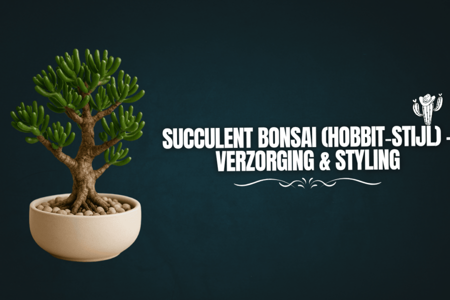 Succulent Bonsai (Hobbit‑stijl)