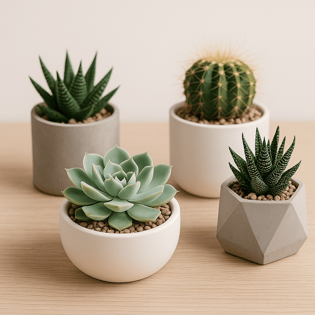 Moederdagcadeau met succulenten