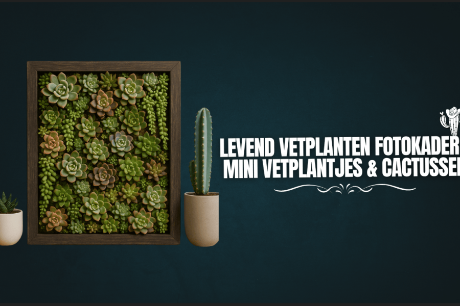 levend vetplanten fotokader