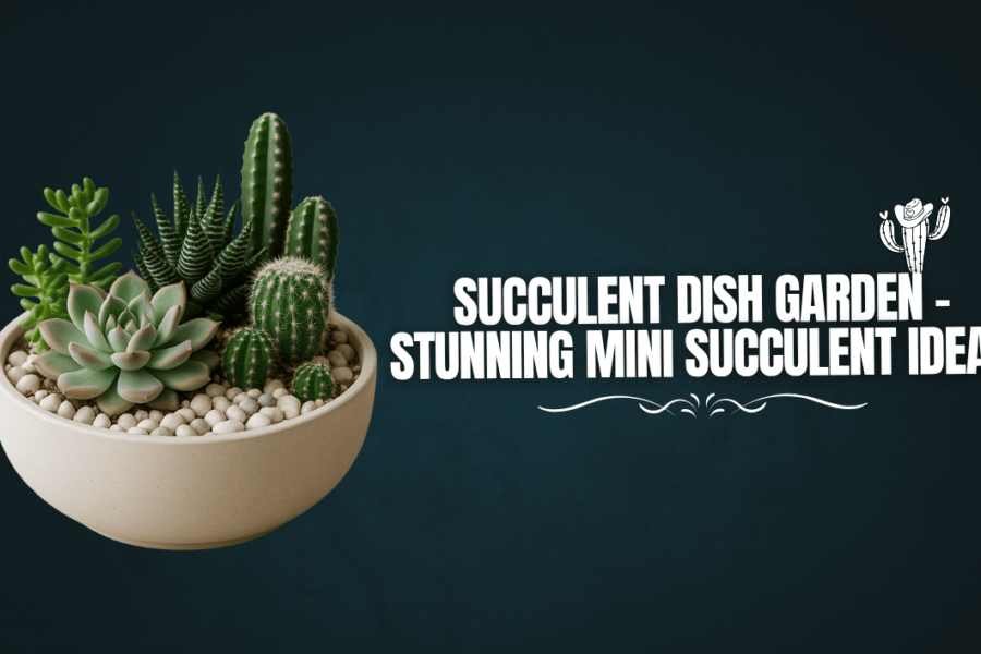 Succulent Dish Garden