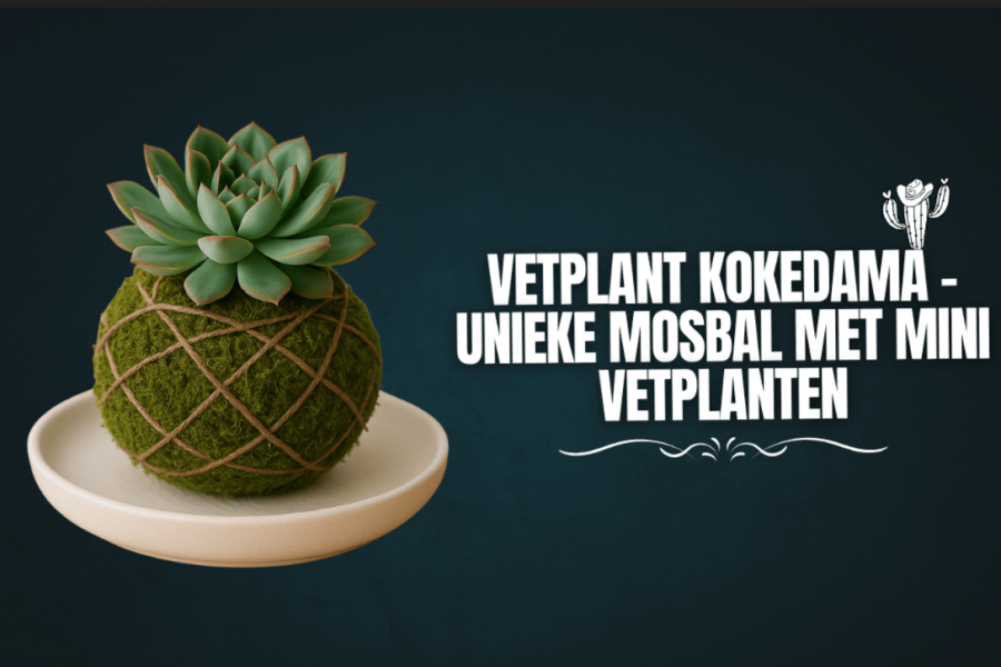 Vetplant kokedama