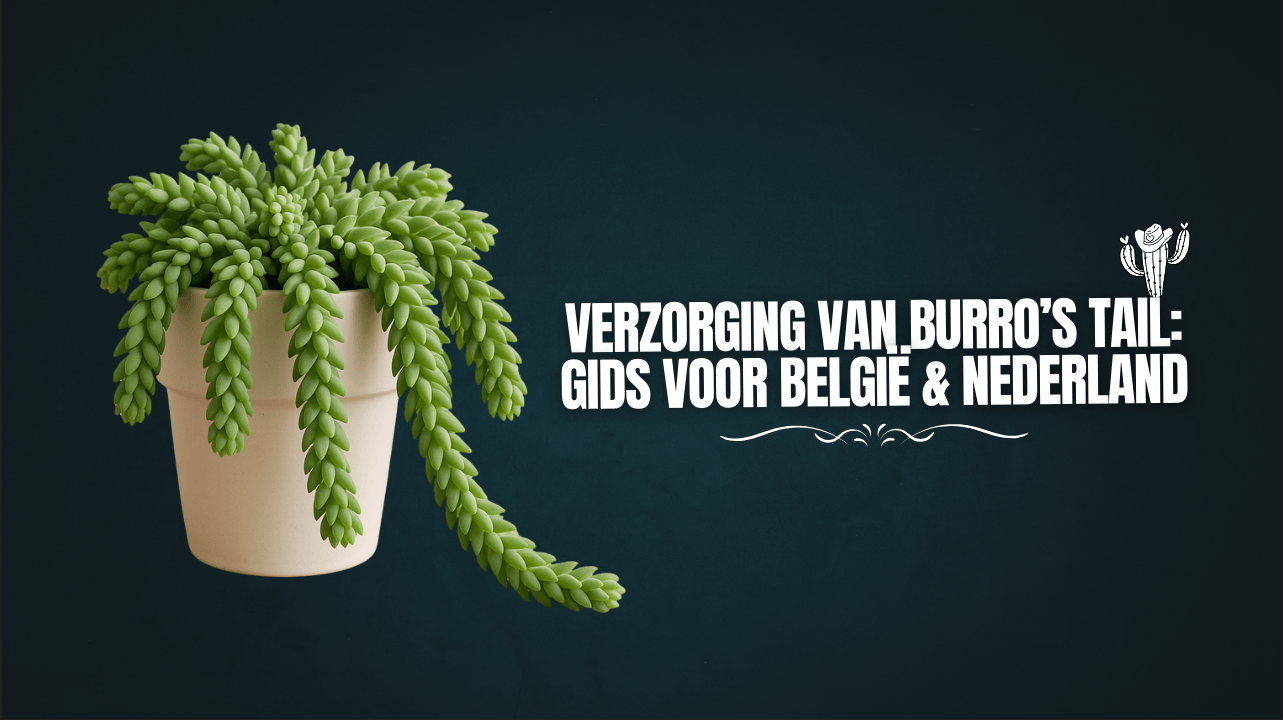 Verzorging van Burro’s Tail: Gids voor België & Nederland