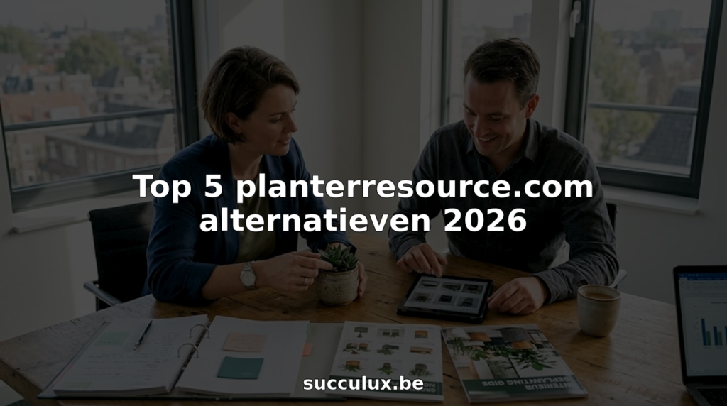 Ontwerper en opdrachtgever bespreken samen de keuze van planten en leveranciers.