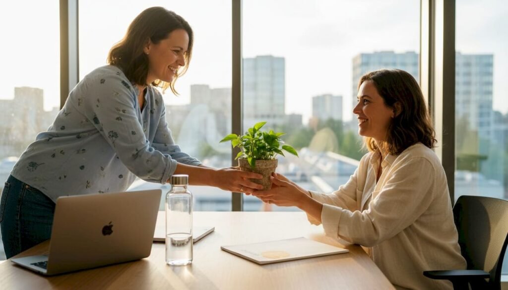 Een duurzame kamerplant: het perfecte groene cadeau voor op kantoor